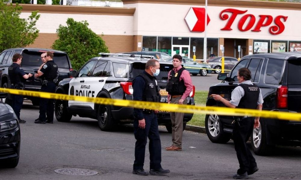 Gunman kills 10 in live-streamed racial attack on New York state supermarket